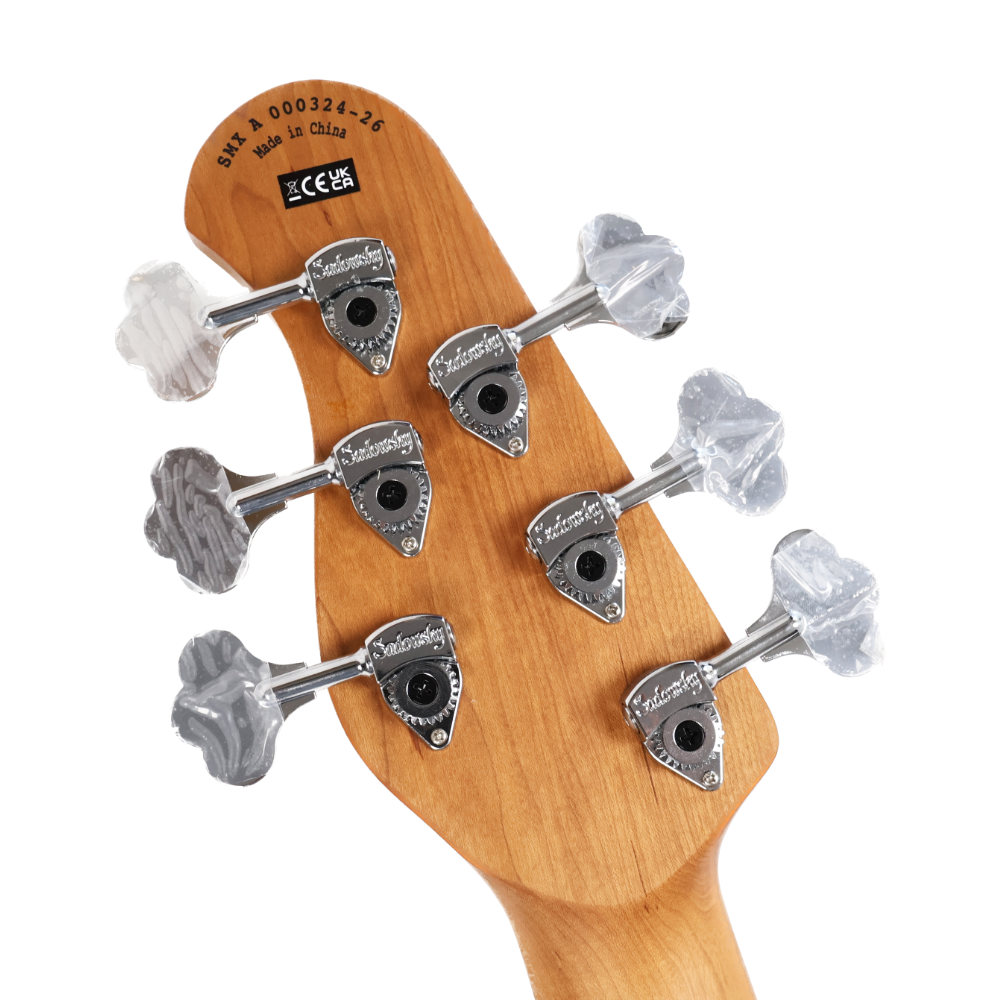 Sadowsky サドウスキー MetroExpress MX24 MS6 Modern Bass Maple Fingerboard Black 6弦エレキベース ヘッド裏画像