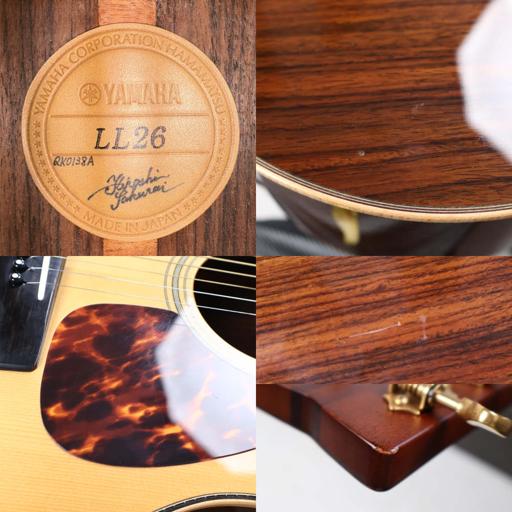 【中古】 アコースティックギター YAMAHA LL26 2004年製 前期モデル ヤマハ シリアル 傷