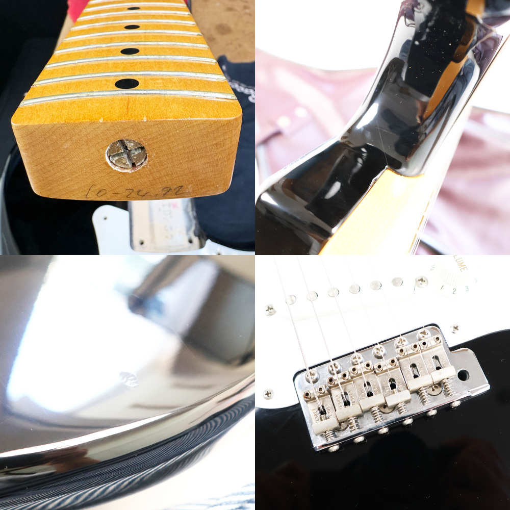 【中古】 エレクギター Fender Japan ST57-53 Black 1992年製 フェンダージャパン Stratocaster 内部
傷