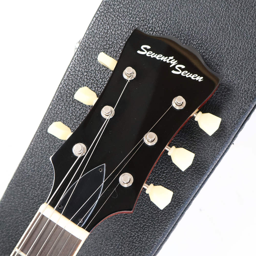 【中古】 エレキギター Seventy Seven Guitars EXRUBATO-STD/S-JT AR 2022年頃製造 セミアコースティックギター ヘッド画像