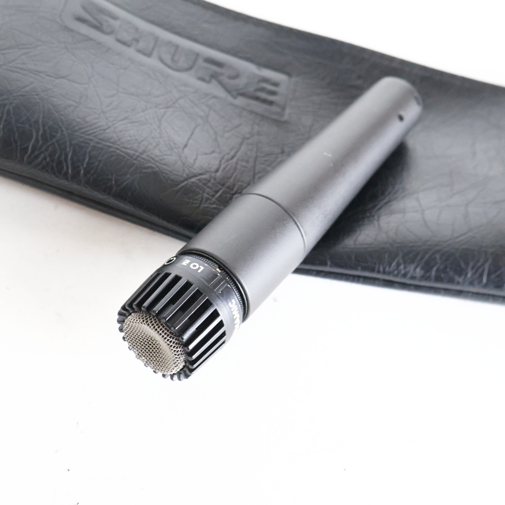 【中古】 マイク ダイナミックマイク 楽器用 SHURE SM57 シュアー 57 ゴーナナ シュア 裏面