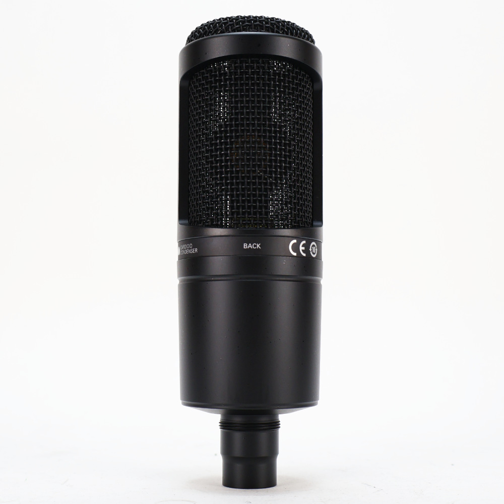 【中古】 コンデンサーマイク AUDIO-TECHNICA AT2020 オーディオテクニカ オーテク 本体画像 裏
