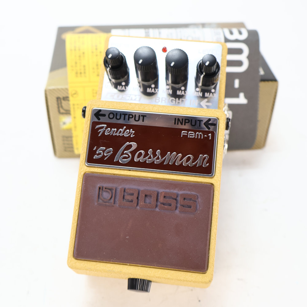 【中古】 エフェクター BOSS FBM-1 Fender 59 Bassman ギターエフェクター 59ベースマン