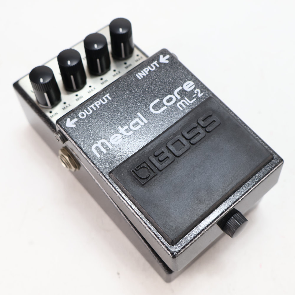 【中古】メタルコア エフェクター BOSS ML-2 Metal Core ハイゲイン ディストーション エフェクター 全体