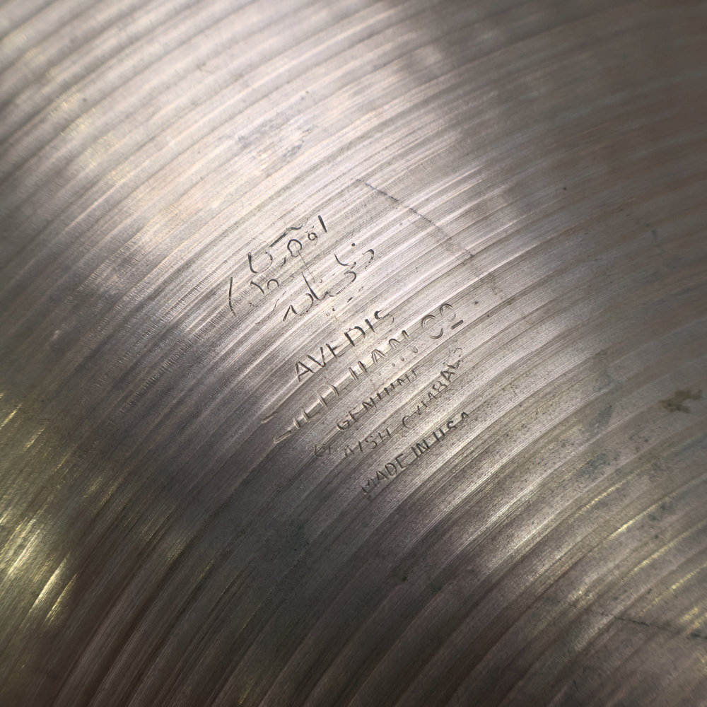 【中古】 コンサートシンバル 合わせシンバル ZILDJIAN A Zildjian 18インチ ペア 70s〜80s ビンテージシンバル アップ