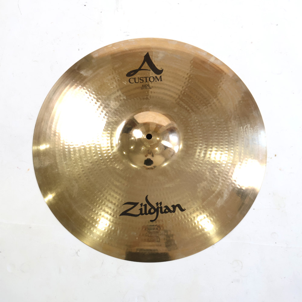 【中古】ライドシンバル ジルジャン ZILDJIAN A CUSTOM RIDE 20インチ ライドシンバル