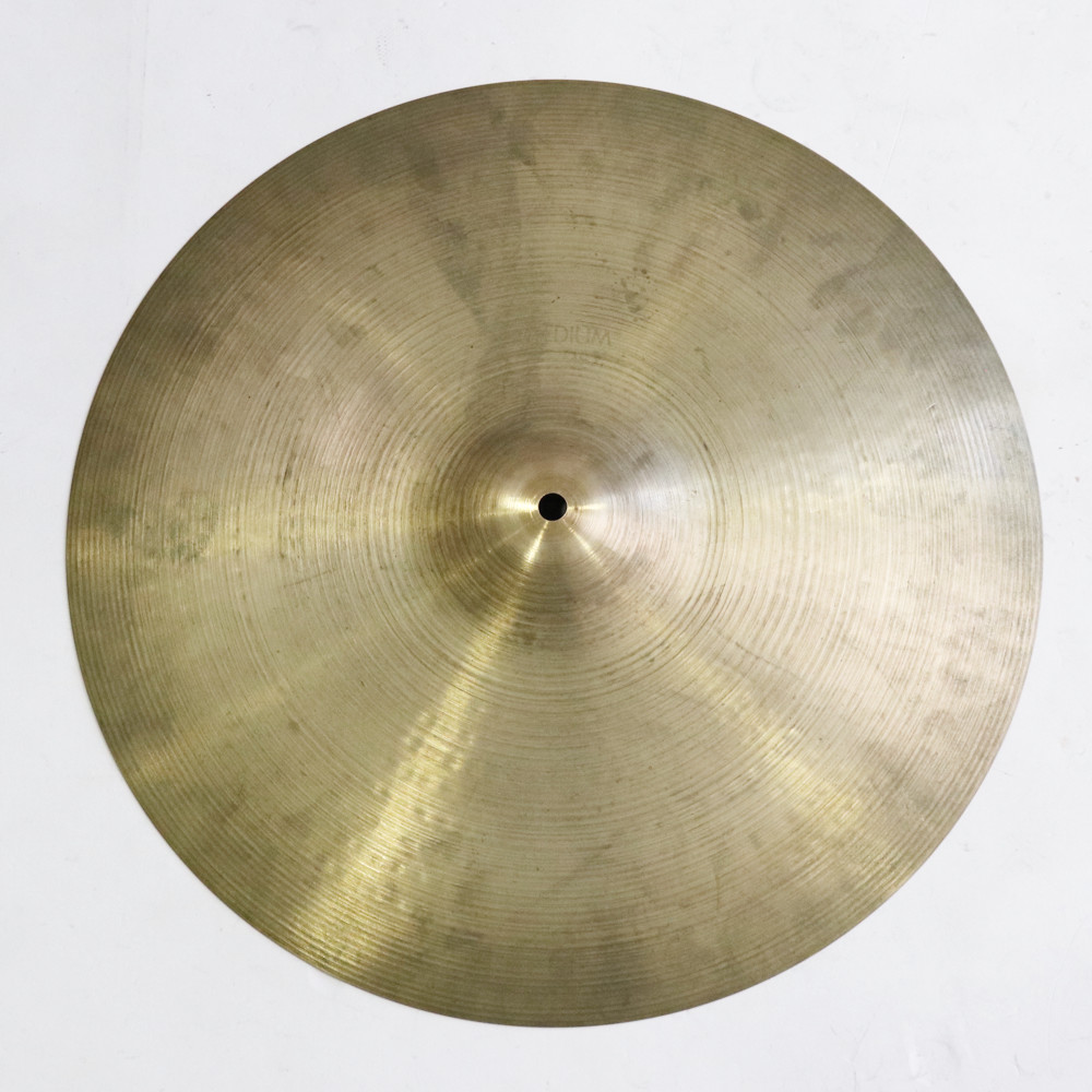 【中古】 ライドシンバル ジルジャン ZILDJIAN A Zildjian MEDIUM RIDE 18インチ 70s〜80s ビンテージシンバル