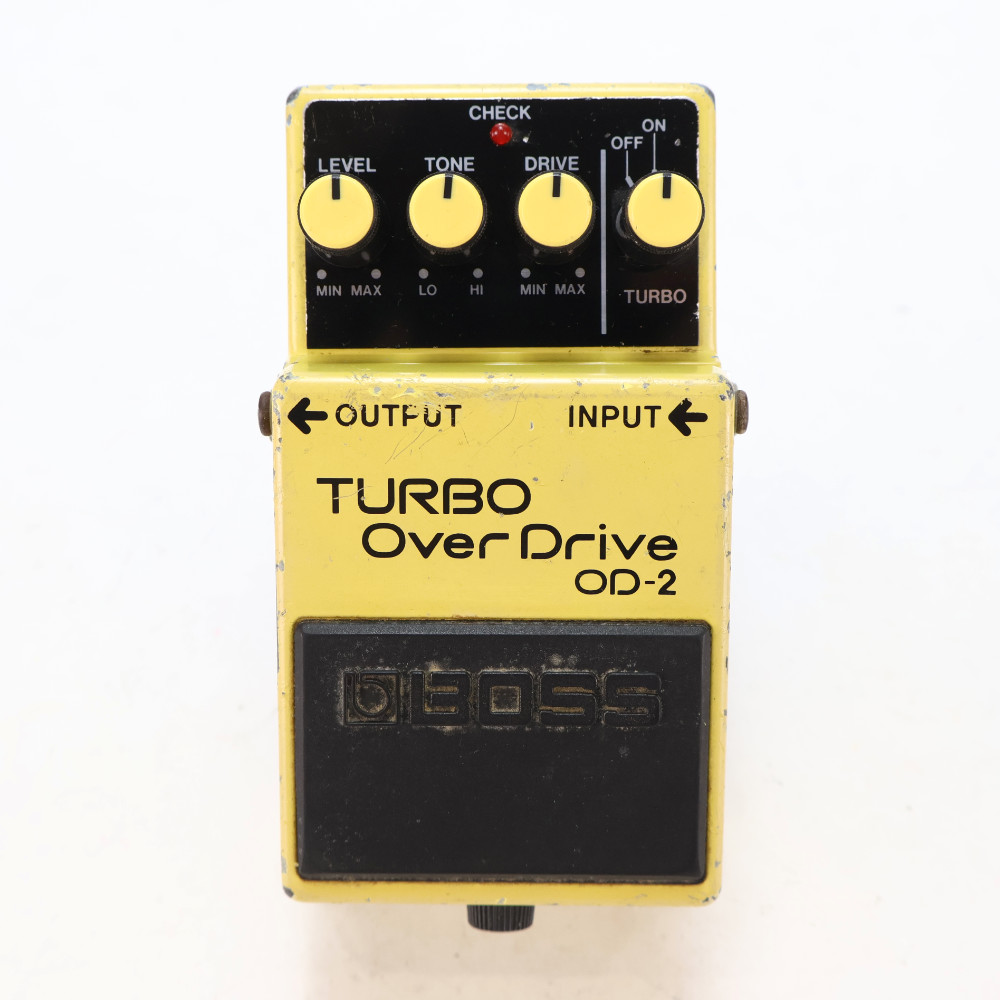 【中古】ターボオーバードライブ エフェクター BOSS OD-2 TURBO OverDrive ボス ギターエフェクター