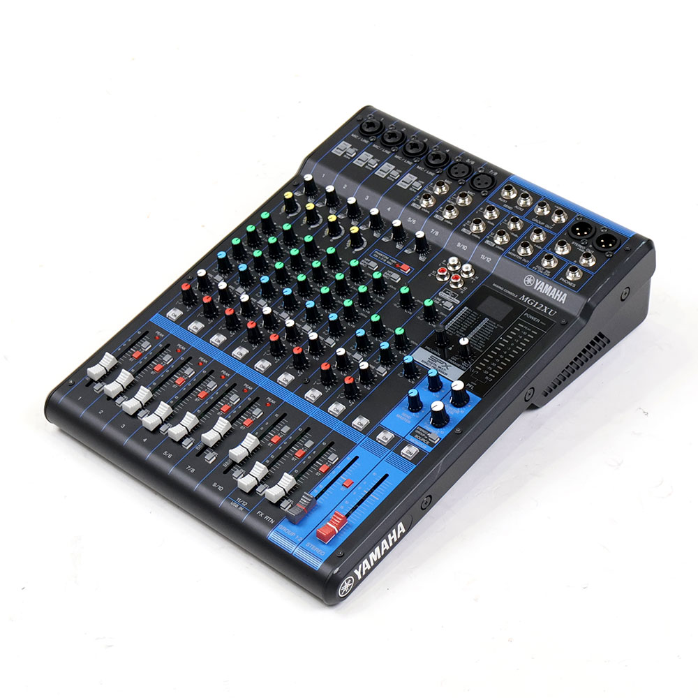 【中古】 ヤマハ YAMAHA MG12XU ミキサー 全体