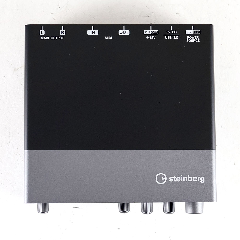 【中古】 オーディオインターフェイス Steinberg UR22C スタインバーグ USBオーディオインターフェース 上面
