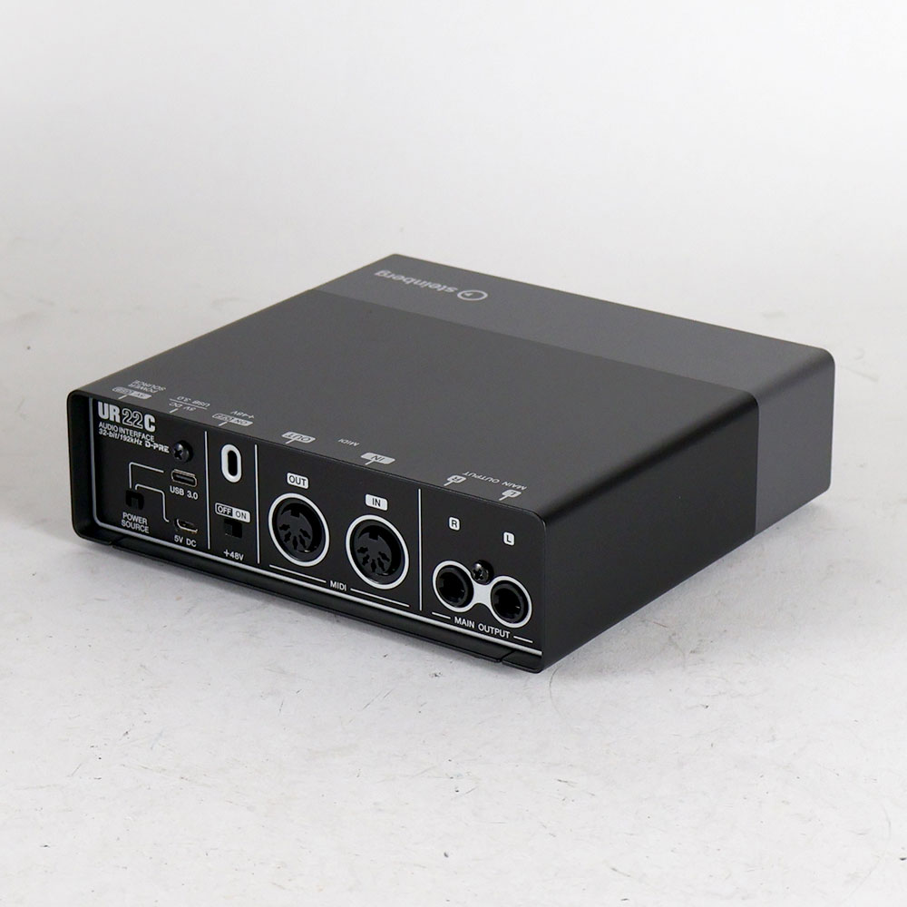 【中古】 オーディオインターフェイス Steinberg UR22C スタインバーグ USBオーディオインターフェース 全体