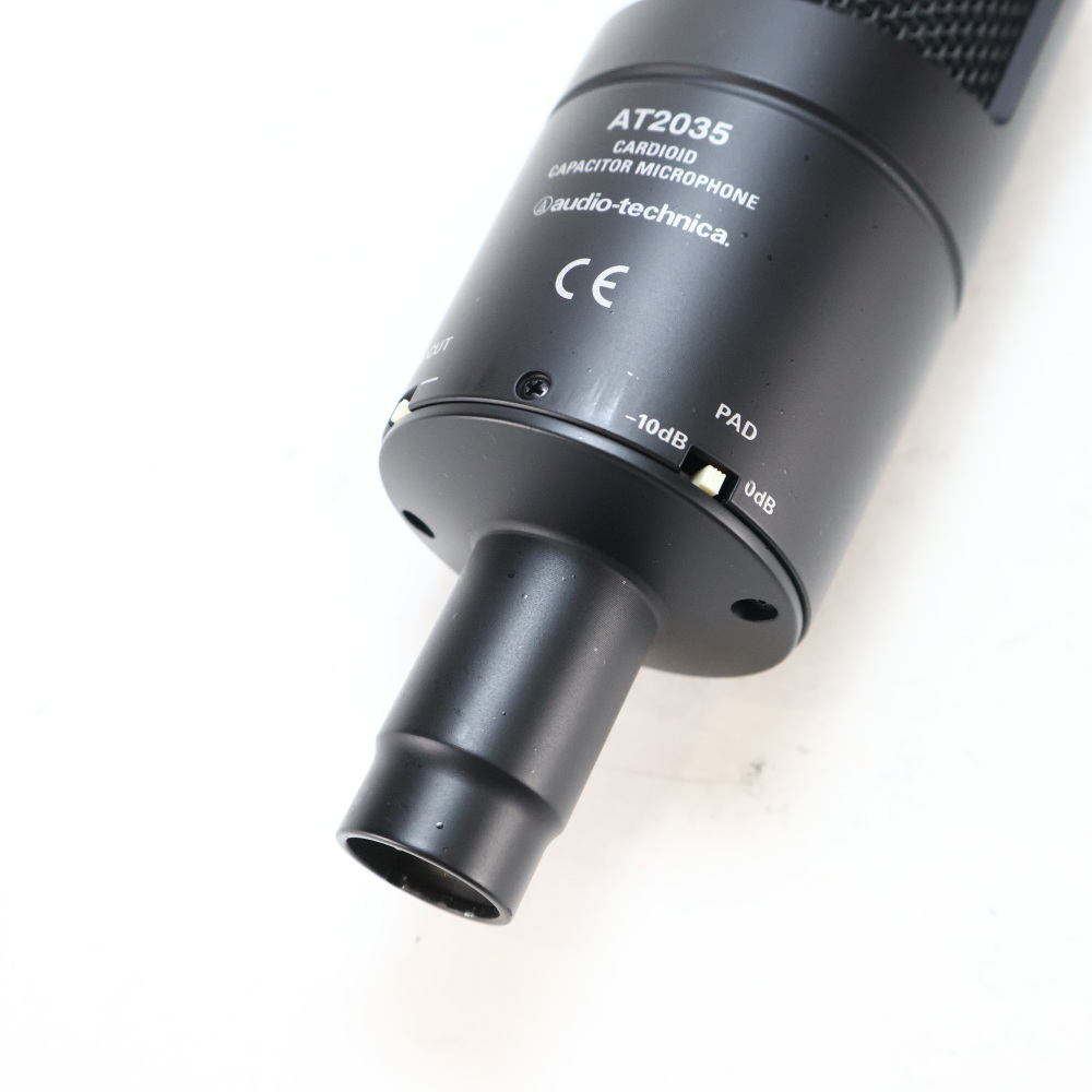 【中古】 マイク コンデンサーマイク AUDIO-TECHNICA AT2035 オーディオテクニカ オーテク 詳細画像