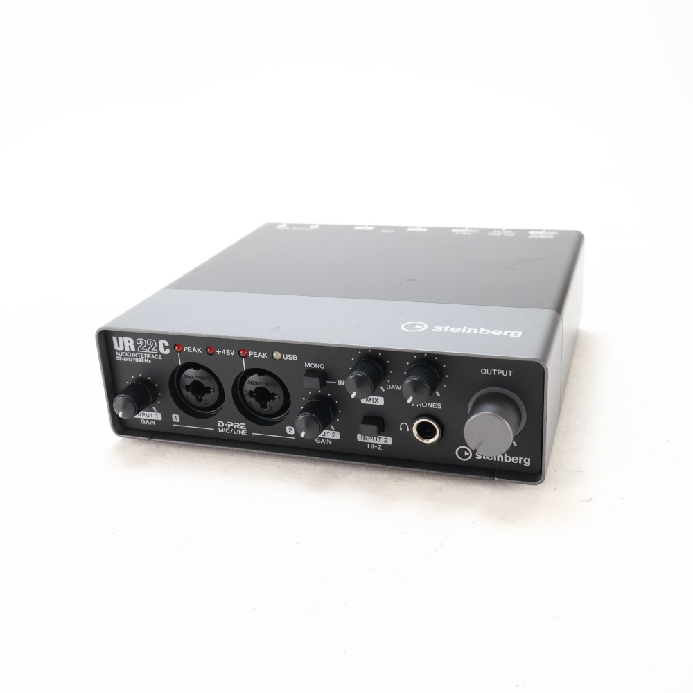 【中古】 オーディオインターフェイス Steinberg UR22C スタインバーグ USBオーディオインターフェース