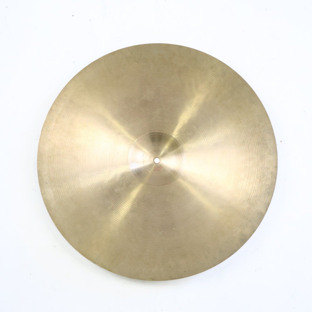 【中古】 ライドシンバル パイステ PAISTE Formula 602 HEAVY 20インチ 1960〜1970s ビンテージシンバル 詳細画像