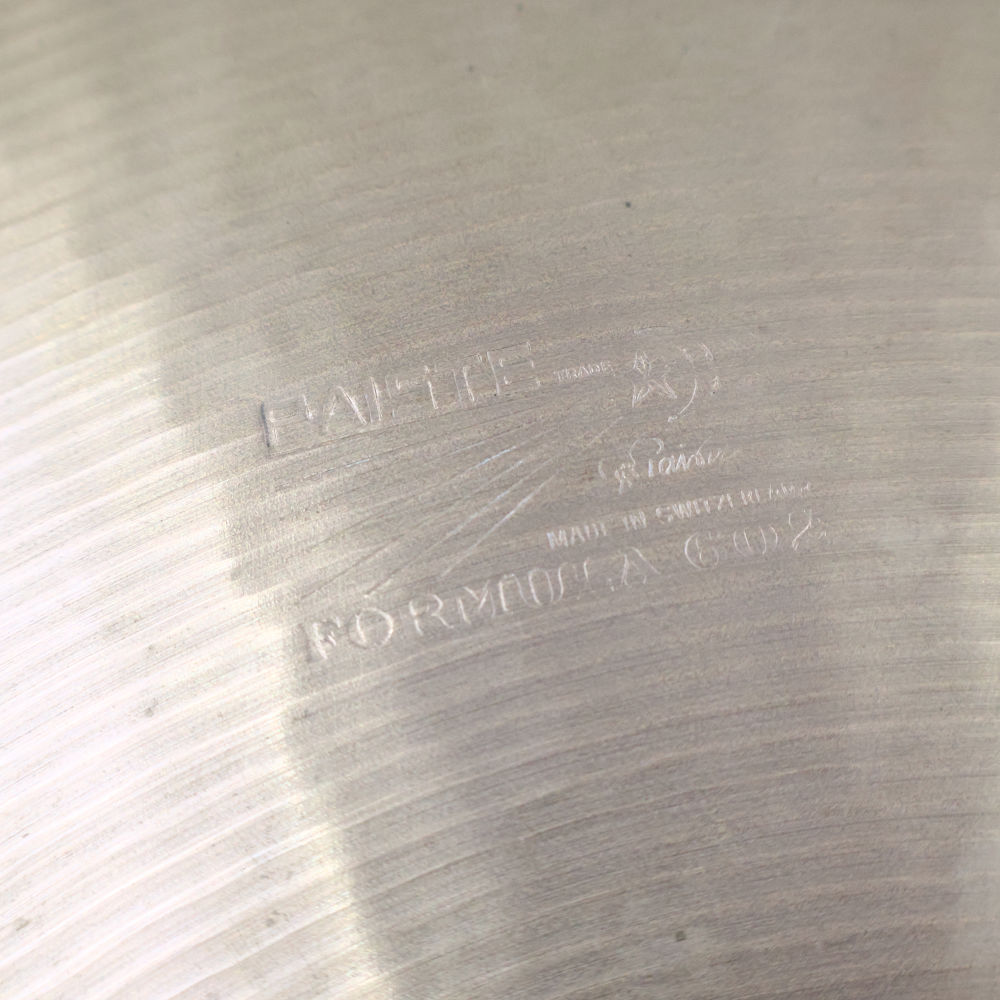 【中古】 ライドシンバル パイステ PAISTE Formula 602 HEAVY 20インチ 1960〜1970s ビンテージシンバル 詳細画像