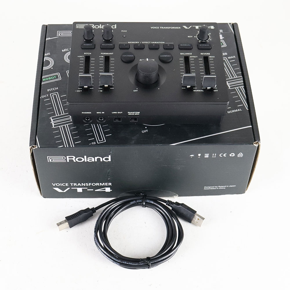 【中古】 ボイスエフェクト ボーカルエフェクター ROLAND VT-4 Voice Transformer ボイストランスフォーマー ローランド