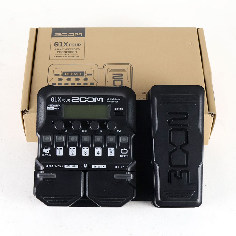 【中古】 ギターマルチエフェクター ZOOM G1X FOUR