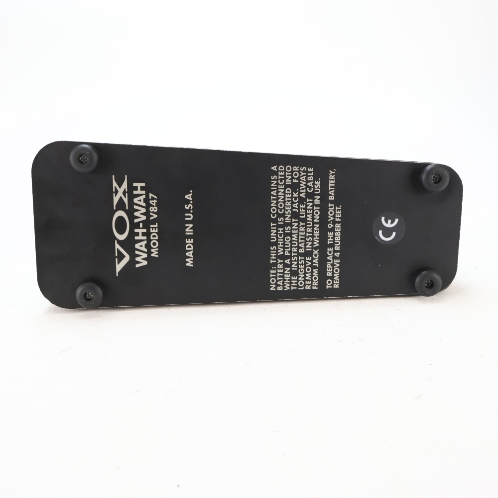 【中古】 ワウペダル VOX V847 Made in USA ギターエフェクター 詳細画像