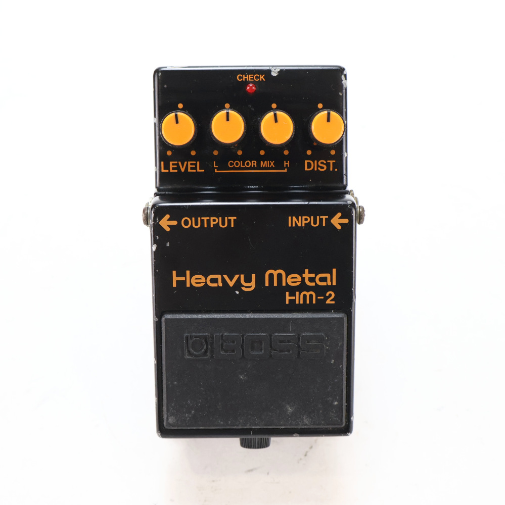 【中古】 ヘビーメタル エフェクター BOSS HM-2 Heavy Metal Made in Japan ディストーション ギターエフェクター