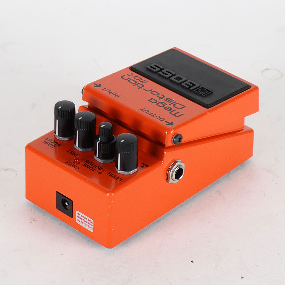 【中古】メガディストーション エフェクター BOSS MD-2 Mega Distortion ギターエフェクター ディストーション 全体