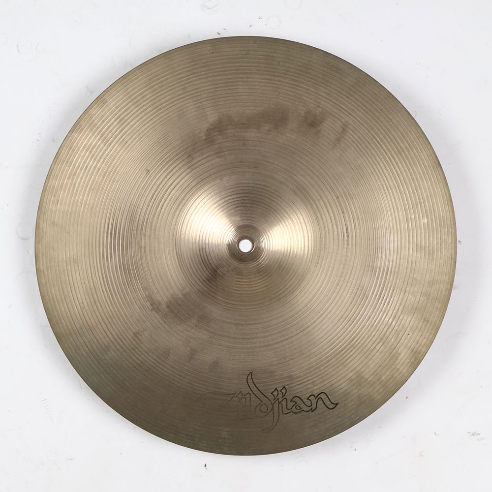 【中古】 クラッシュシンバル ジルジャン ZILDJIAN A Zildjian ROCK CRASH 16インチ 70s〜80s ビンテージシンバル 裏面