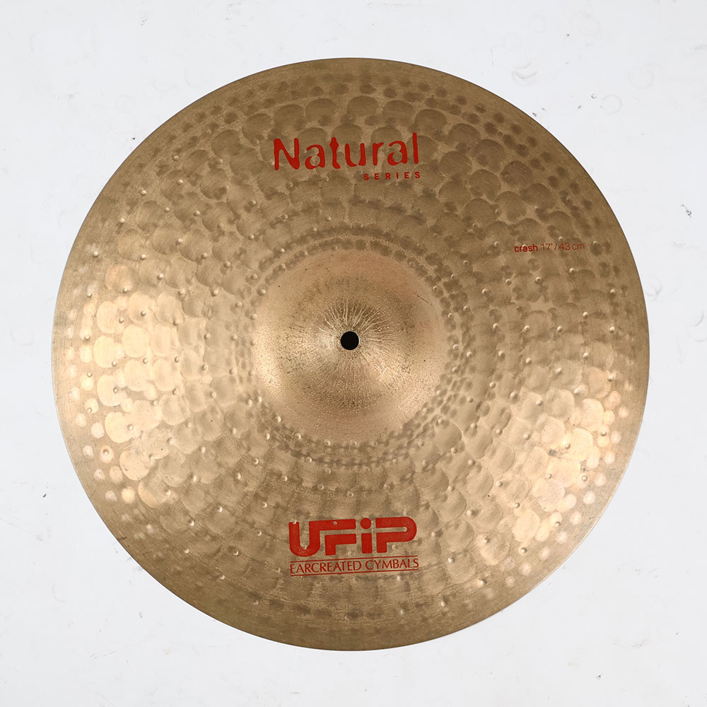 【中古】 クラッシュシンバル ユーフィップ UFiP Natural Series Crash 17インチ クラッシュシンバル