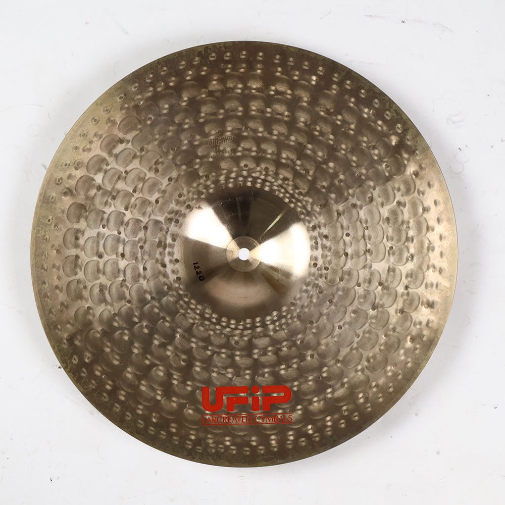 【中古】 クラッシュシンバル ユーフィップ UFiP Natural Series Crash 17インチ クラッシュシンバル 裏面