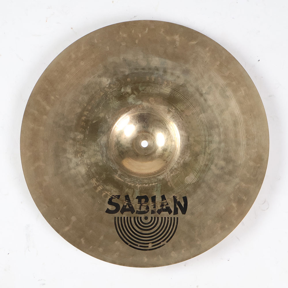 【中古】 クラシュシンバル セイビアン SABIAN AAX STAGE CRASH 18インチ 裏面