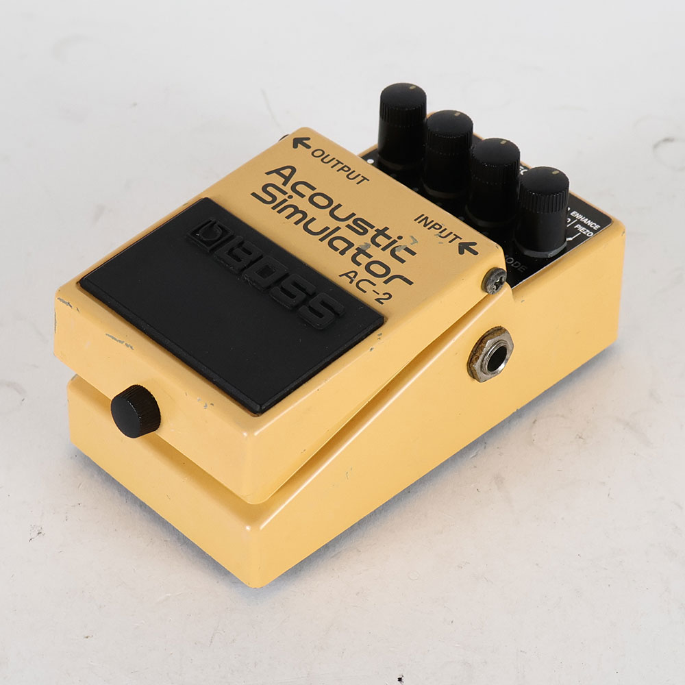 【中古】 アコースティックシミュレーター エフェクター BOSS AC-2 Acoustic Simulator ギターエフェクター 全体