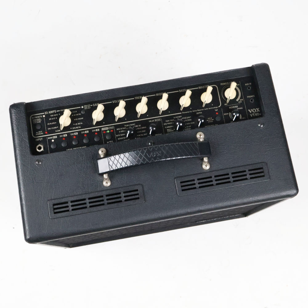 【中古】 ギターアンプ VOX VT40+ ボックス コンボアンプ コントロール