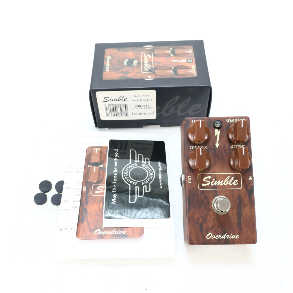 【中古】Simble Pedal オーバードライブ エフェクター Simble Overdrive ギターエフェクター