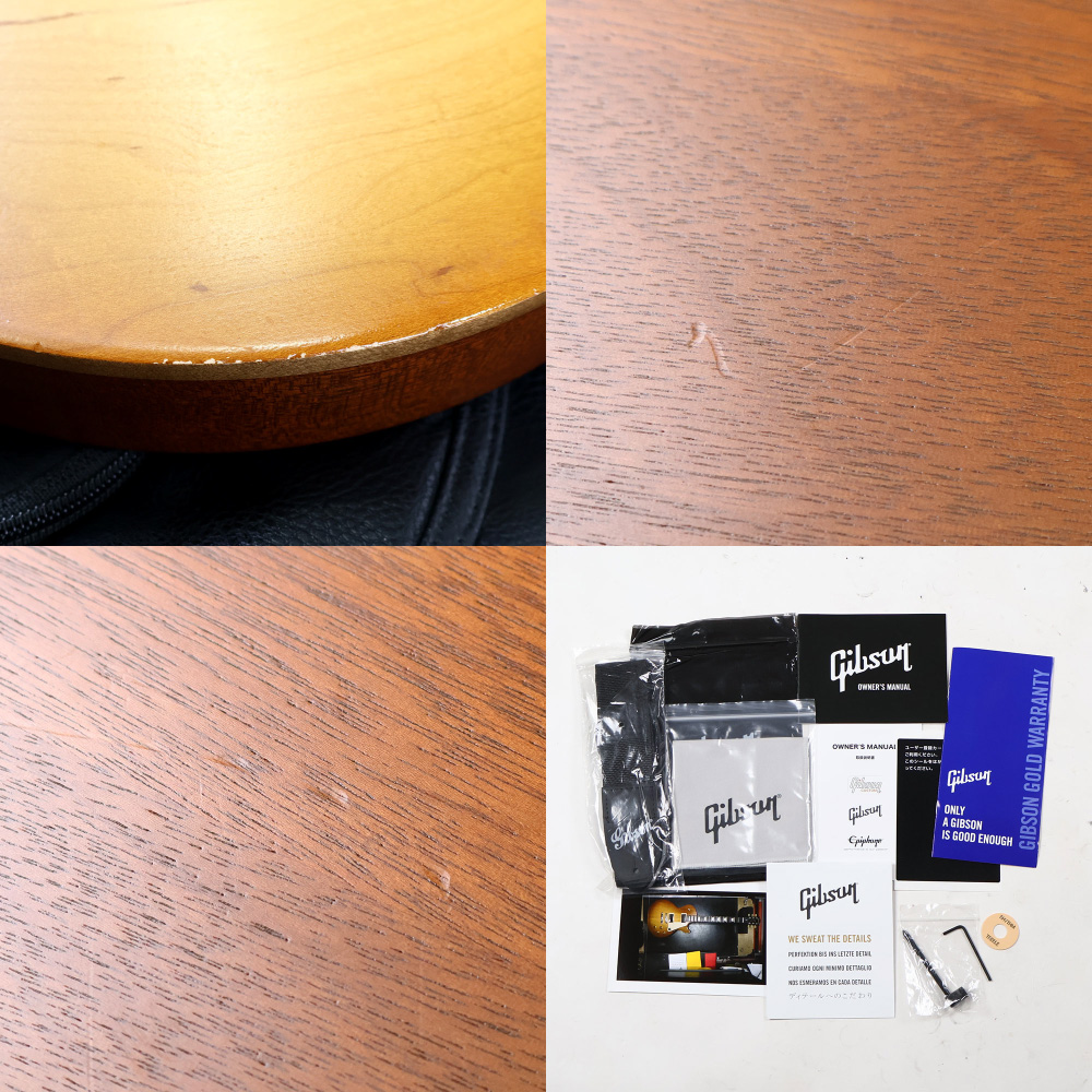 【中古】 エレキギター Gibson Les Paul Tribute Satin Honeyburst 2021年製 ギブソン レスポールトリビュート 傷、付属品
