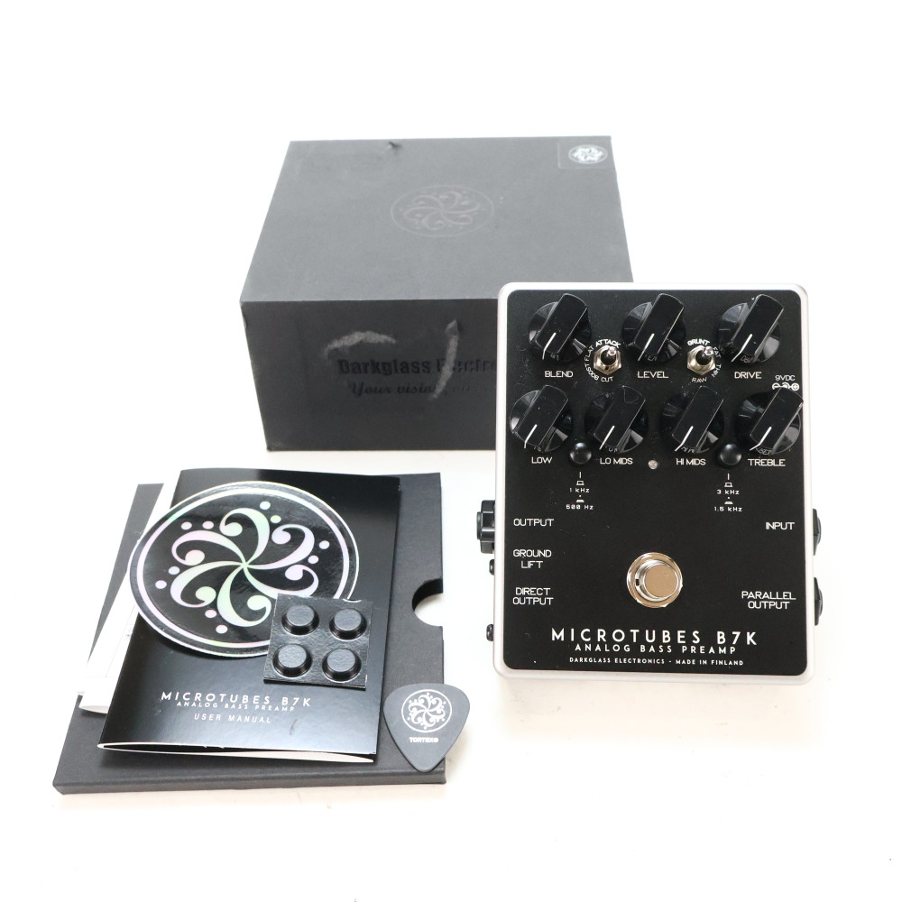 【中古】 Darkglass Electronics Microtubes b7k V2 OverDrive Preamp ベース用 アナログプリアンプ