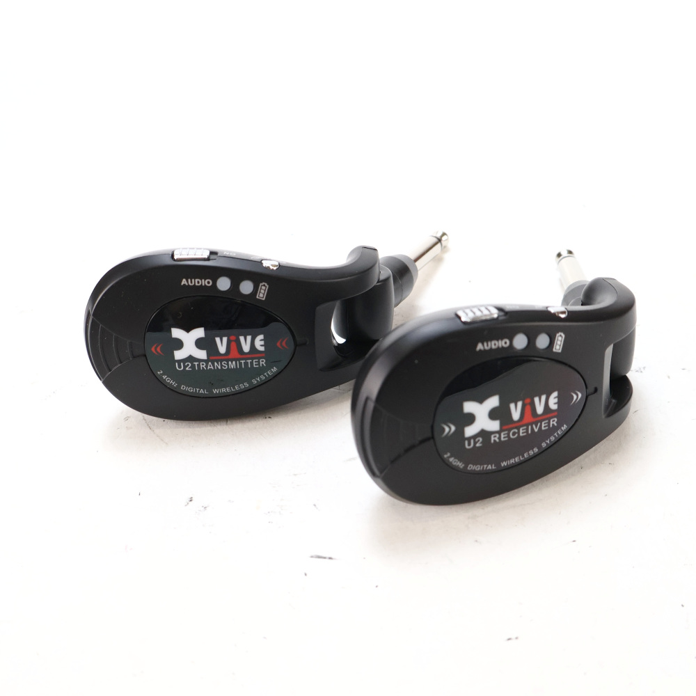 【中古】 ギターワイヤレス Xvive XV-U2/BK U2 デジタルワイヤレスシステム ブラック 詳細画像