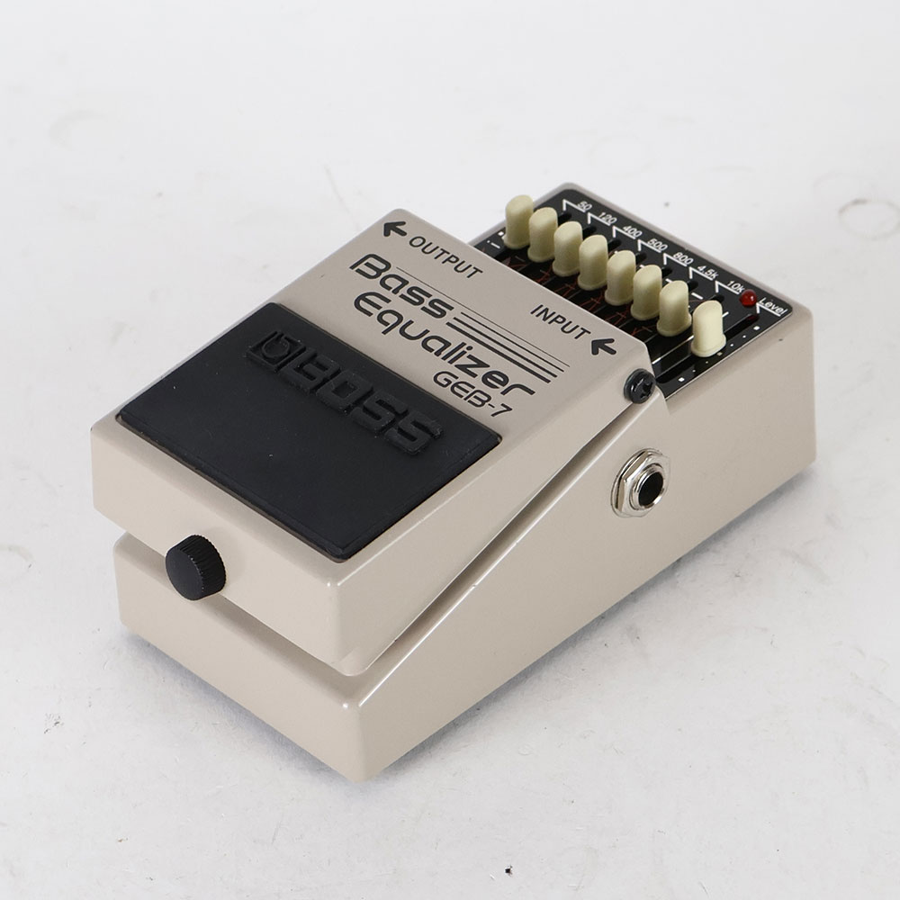 【中古】イコライザー エフェクター BOSS GEB-7 Bass Equalizer ベースエフェクター 全体