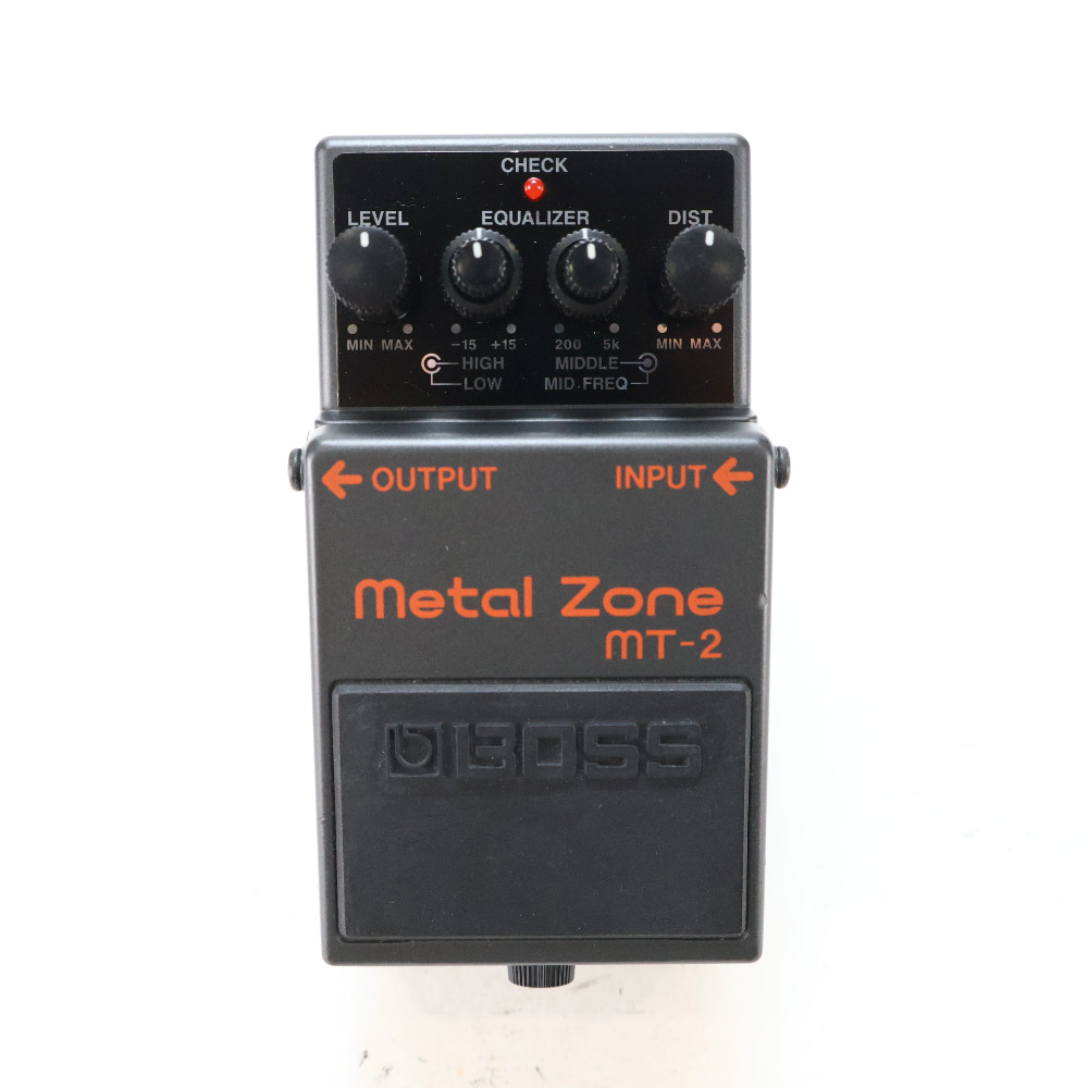 【中古】メタルゾーン エフェクター BOSS MT-2 Metal Zone ボス ギターエフェクター