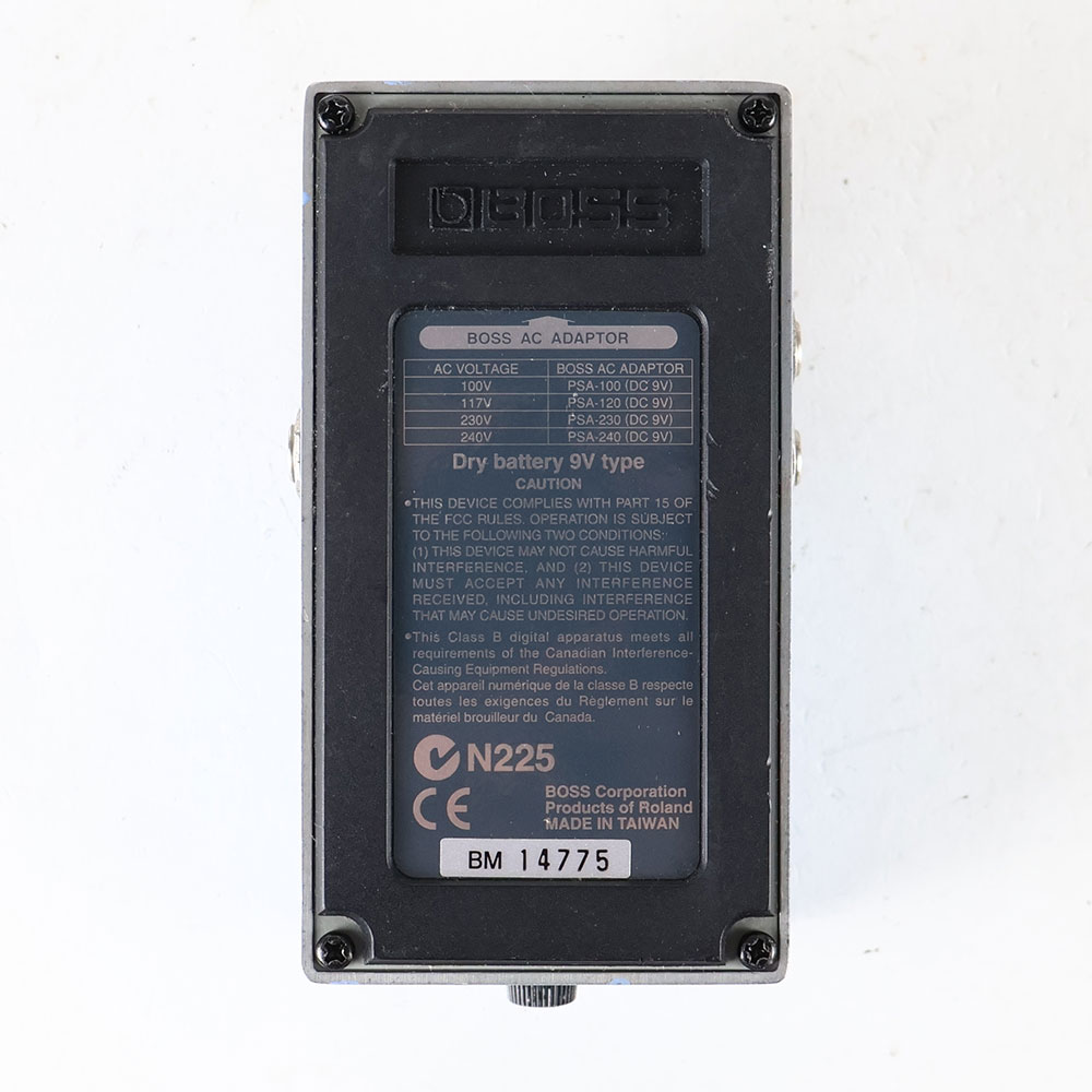 【中古】 ベースコーラス エフェクター BOSS CEB-3 Bass Chorus ベースエフェクター 裏面