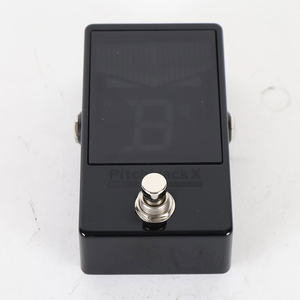 【中古】 KORG PITCHBLACK X PB-X ピッチブラック ペダルチューナー 正面