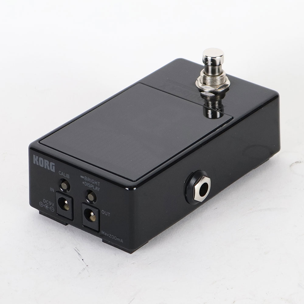 【中古】 KORG PITCHBLACK X PB-X ピッチブラック ペダルチューナー 全体
