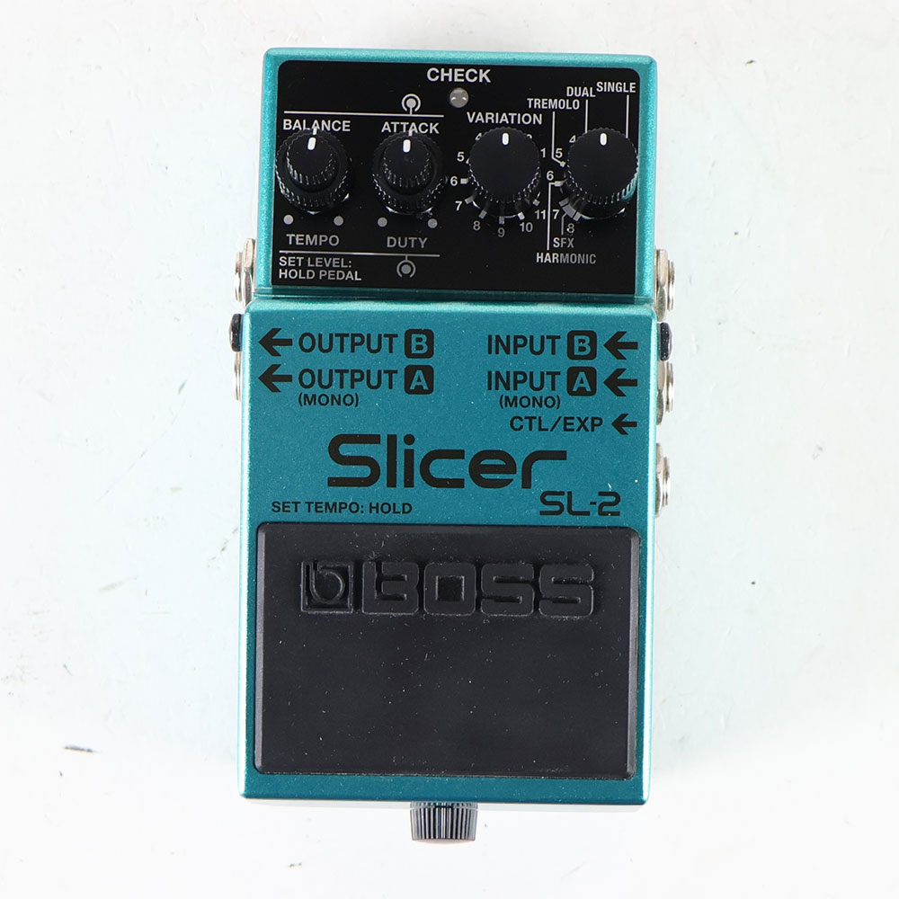 【中古】 BOSS SL-2 Slicer スライサーエフェクター ギターエフェクター 正面