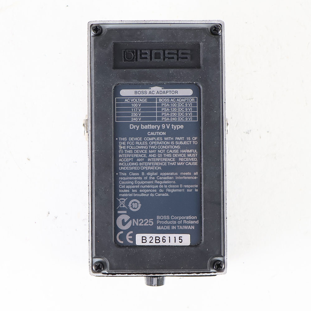 【中古】 ディストーション エフェクター BOSS ST-2 Power Stack ギターエフェクター 裏面