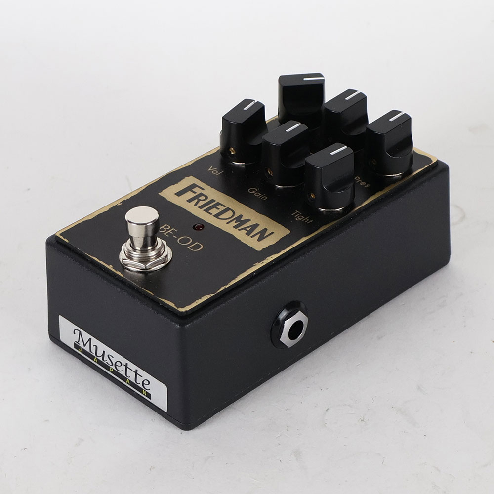 【中古】 オーバードライブ エフェクター Friedman BE-OD ギターエフェクター 全体