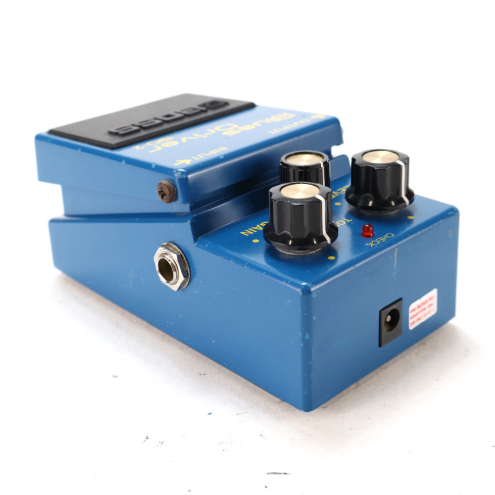 【中古】 ブルースドライバー エフェクター BOSS BD-2 Blues Driver ギターエフェクター オーバードライブ ブルドラ リア斜めアングル画像