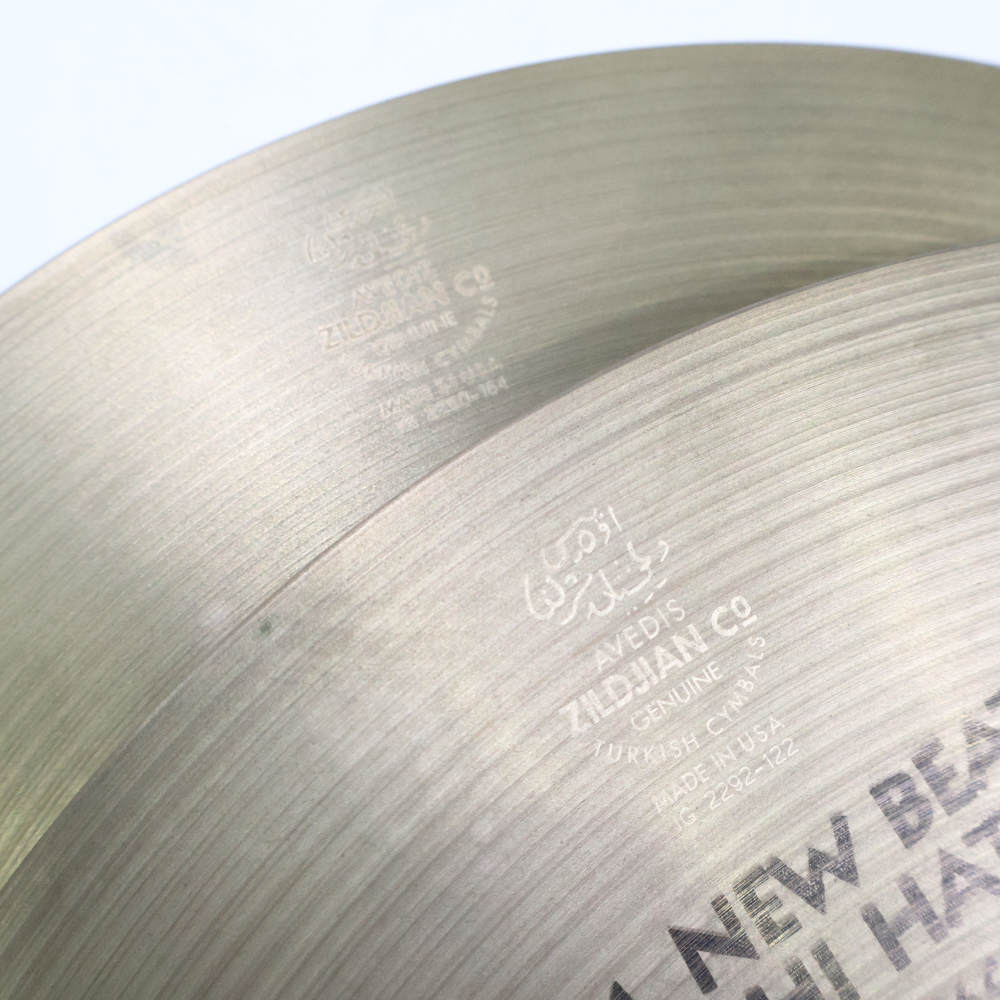 【中古】 ハイハットシンバル ペア ジルジャン ZILDJIAN A Zildjian NEW BEAT HIHAT Pair 14インチ 傷画像