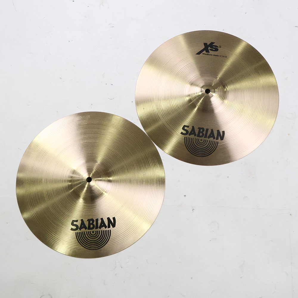 【中古】 ハイハットシンバル セイビアン SABIAN XS20 MEDIUM HATS 14インチ ペア
