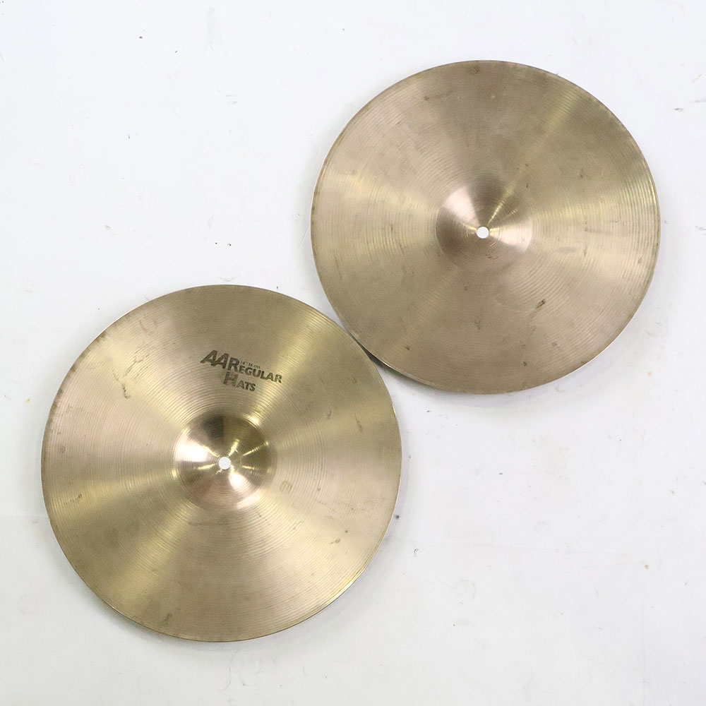 【中古】ハイハットシンバル ペア セイビアン SABIAN AA REGULAR HATS Pair 14インチ ペア 裏面