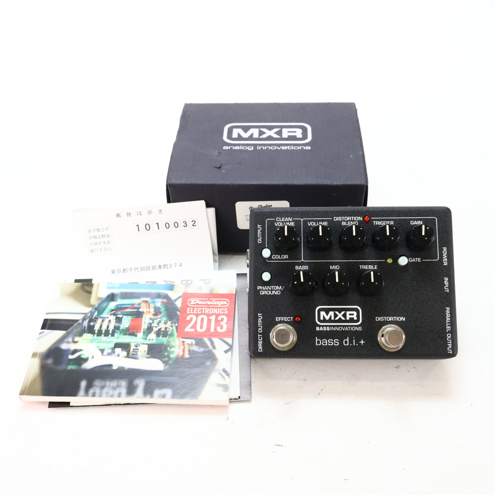 【中古】 ベース用ダイレクトボックス MXR M80 Bass D.I.+ ベースディストーション ベースエフェクター