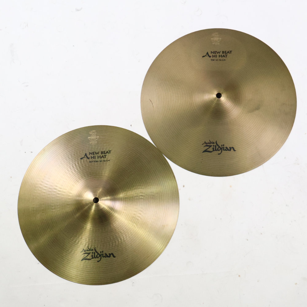 【中古】 ハイハットシンバル ペア ジルジャン ZILDJIAN A Zildjian NEW BEAT HIHAT Pair 14インチ