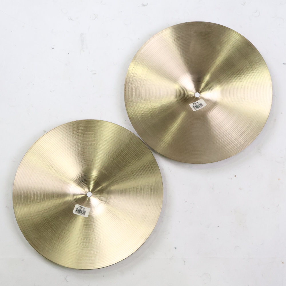 【中古】 ハイハットシンバル ペア ジルジャン ZILDJIAN A Zildjian NEW BEAT HIHAT Pair 14インチ 裏面