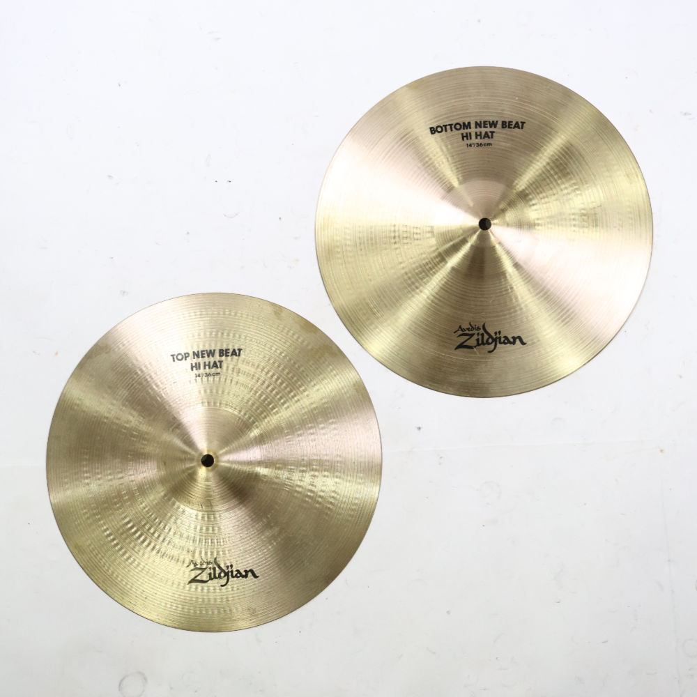 【中古】 ハイハットシンバル ペア ジルジャン ZILDJIAN A Zildjian NEW BEAT HIHAT Pair 14インチ